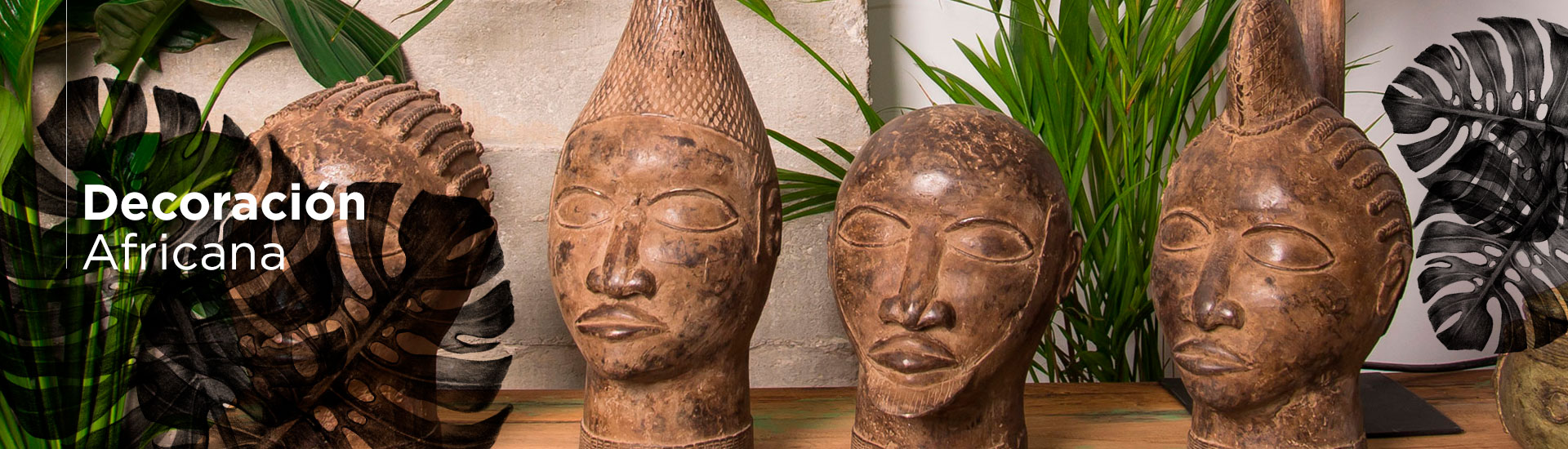 Lo mejor en arte y decoración africana directamente desde las manos de sus artesanos.